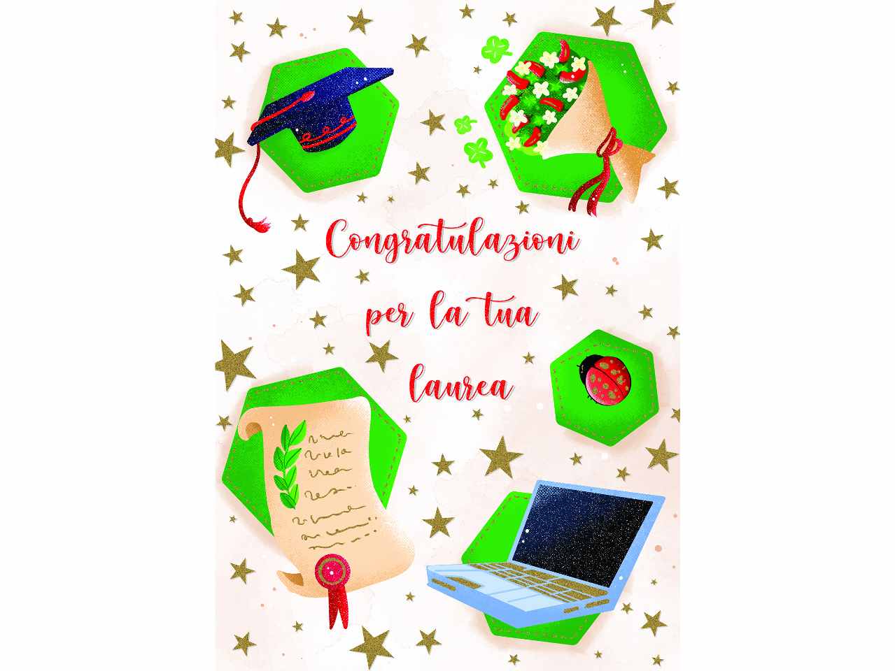 biglietto auguri laurea