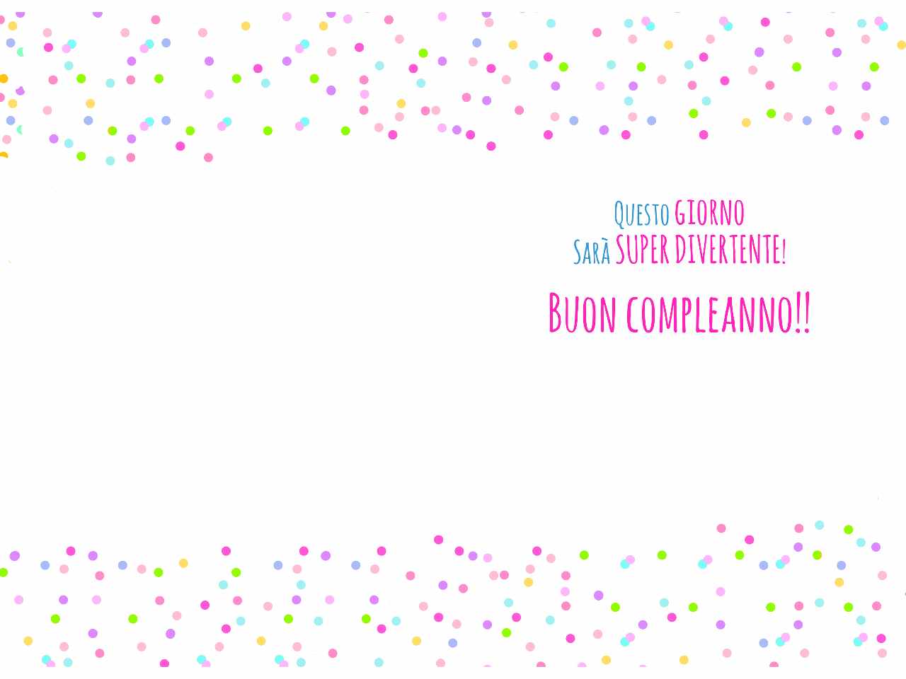 Biglietto auguri buon compleanno bimbi con ruota