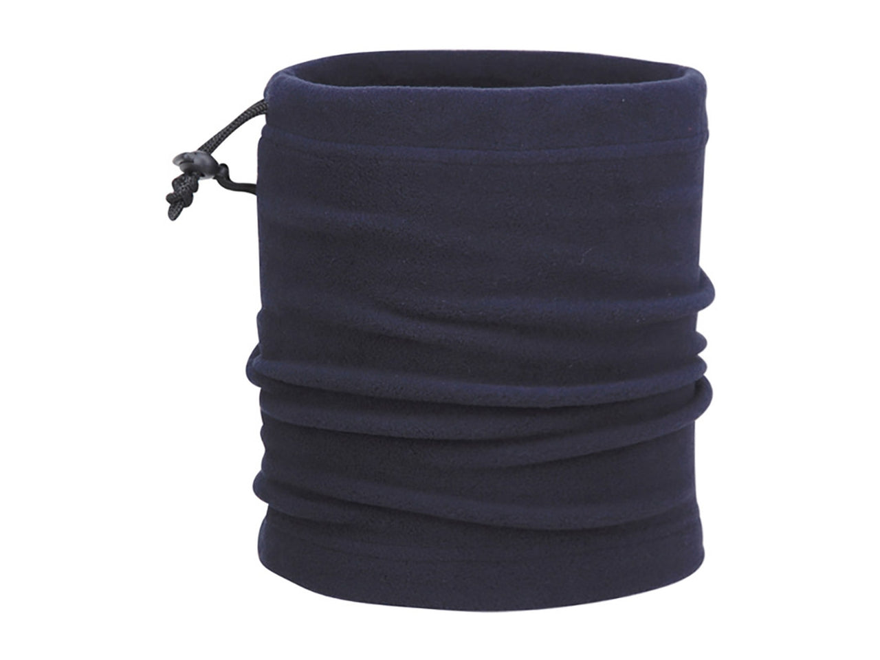 Scaldacollo multifunzionale in pile tinta unita 24xh.26cm colore blu