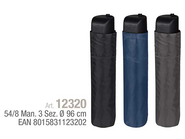 Ombrello mini uomo 54cm 12320