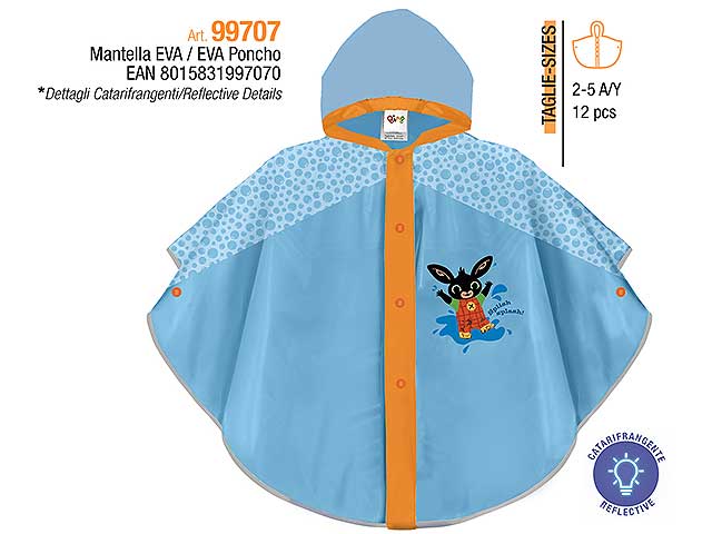 Bing poncho pioggia 99707