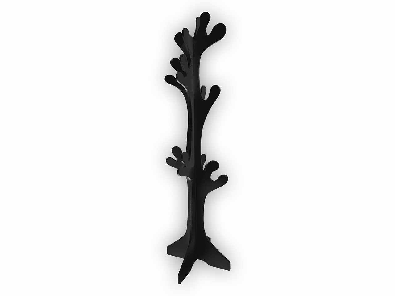 Appendiabiti 40x170 albero nero