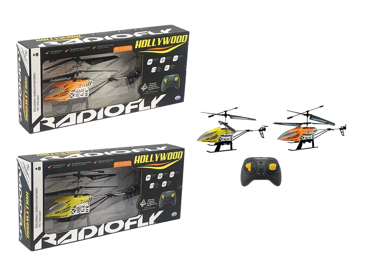 Radiofly hollywood elicottero rc 40312