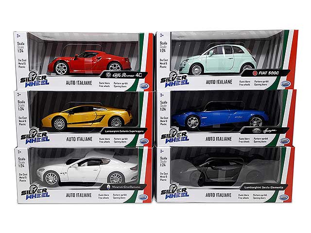 Silver wheel auto sc.1:24 italiane41135