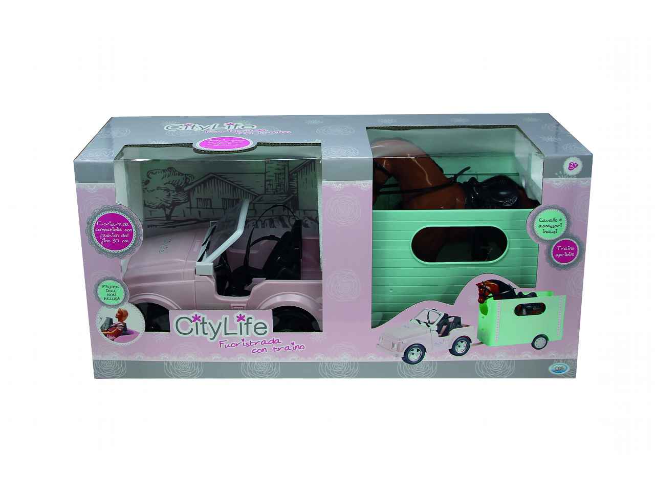City life auto fuoristrada e cavallo 44414