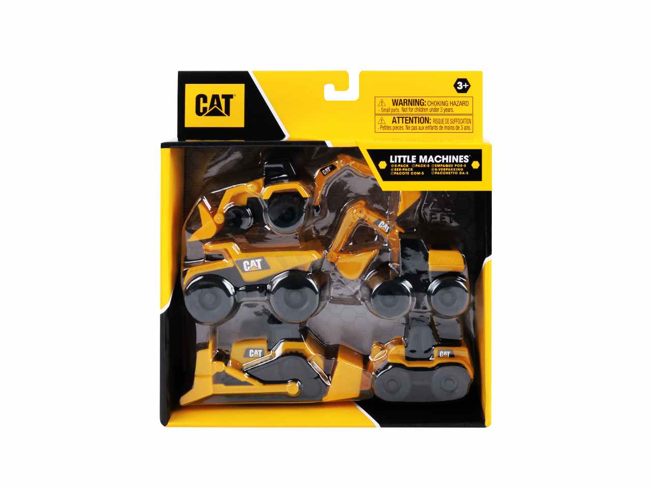 Cat mezzi lavoro 8cm 5pz  45807