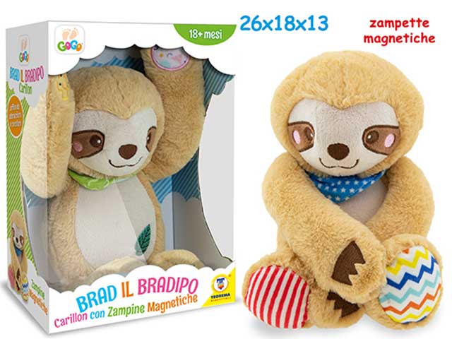 gogo bradipo c/magneti 22cm 39367