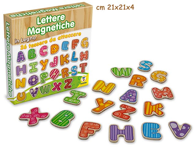 l.legno terssere lettere 26pz 40526
