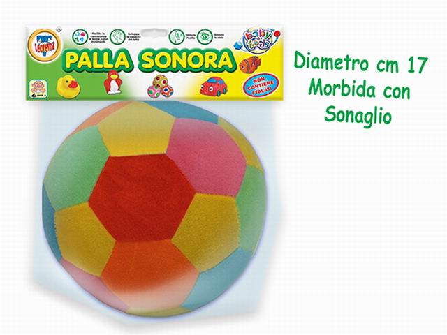 Gogo palla sonora morbidosa 17cm 61649
