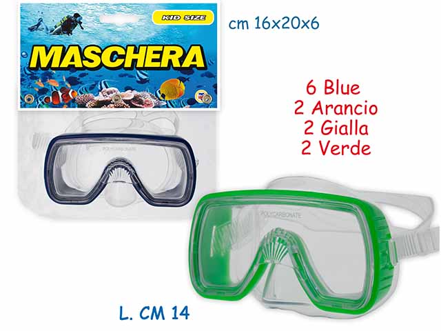 maschera per bambini teo's kids rimini