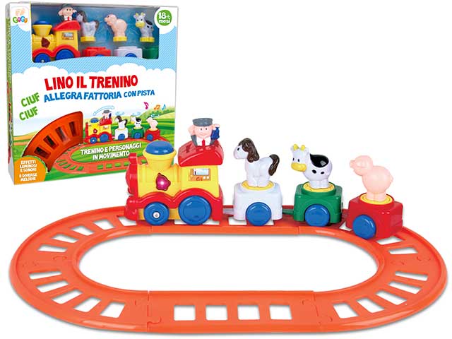 Pista trenino allegra fattoria 64263
