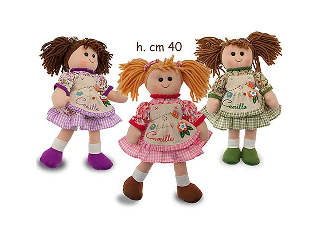 bambola camilla vintage 40cm 65213
