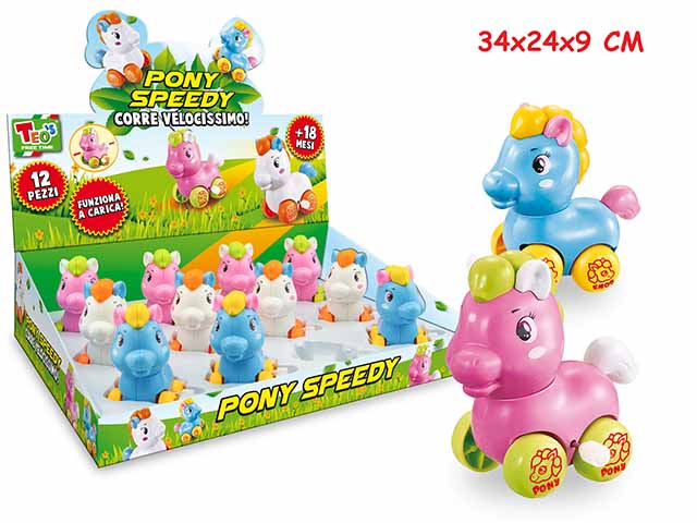 Teo's pony funny con molla 66052