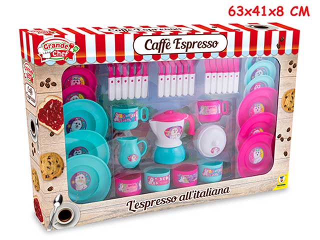 Playset caffettiera 36pz 66290