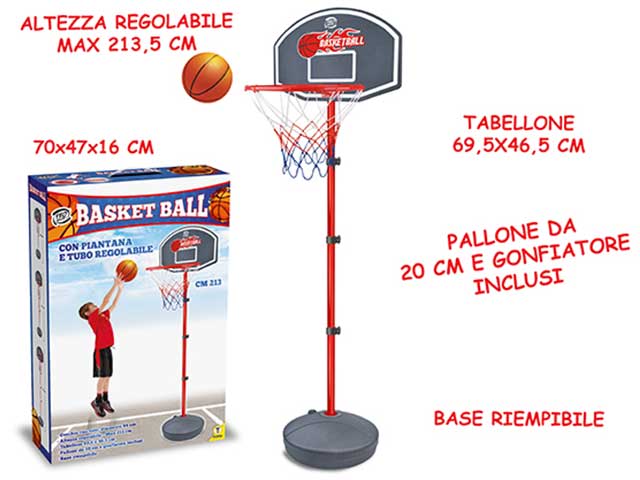 Teosport gioco basket 213.5cm 66493
