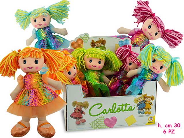 carlotta bambola di pezza polvere di s. 66598