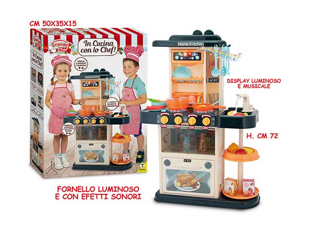 grande chef cucina c/suoni/luci 66616