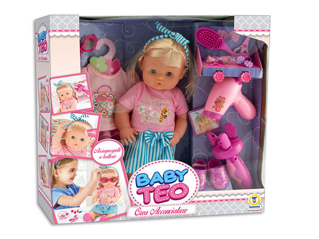 Baby teo bambola fashion style c/phon 66886