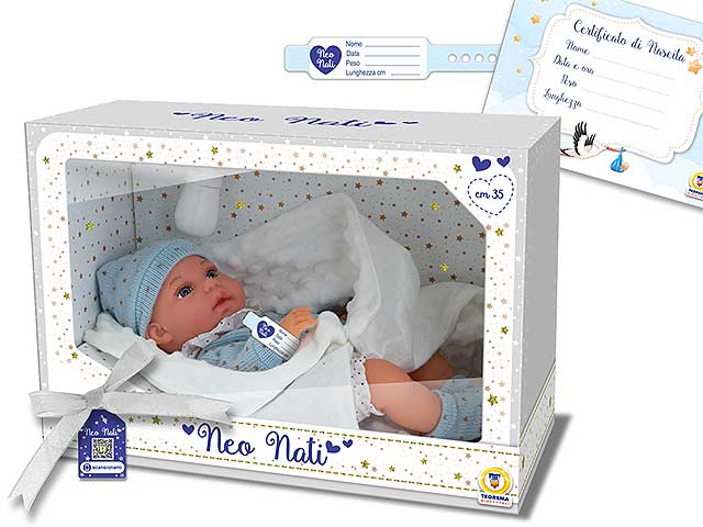 Baby teo bambolotto 35cm code66922