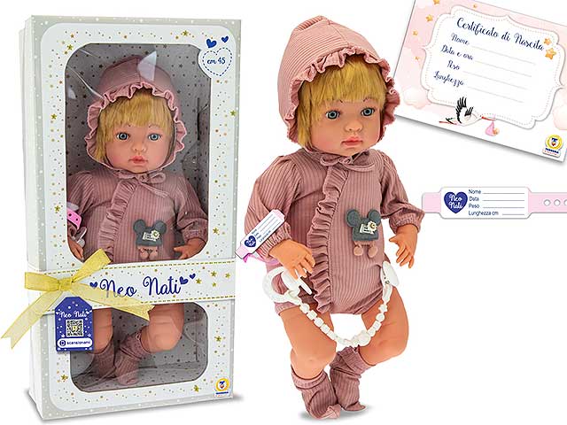 Baby teo bambolotto 45cm code66926