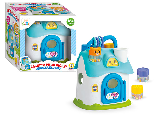 Casetta m.funzione c/luce e suoni 66972