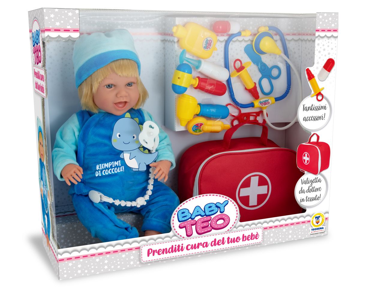 Baby teo - bambolotto bua 45cm