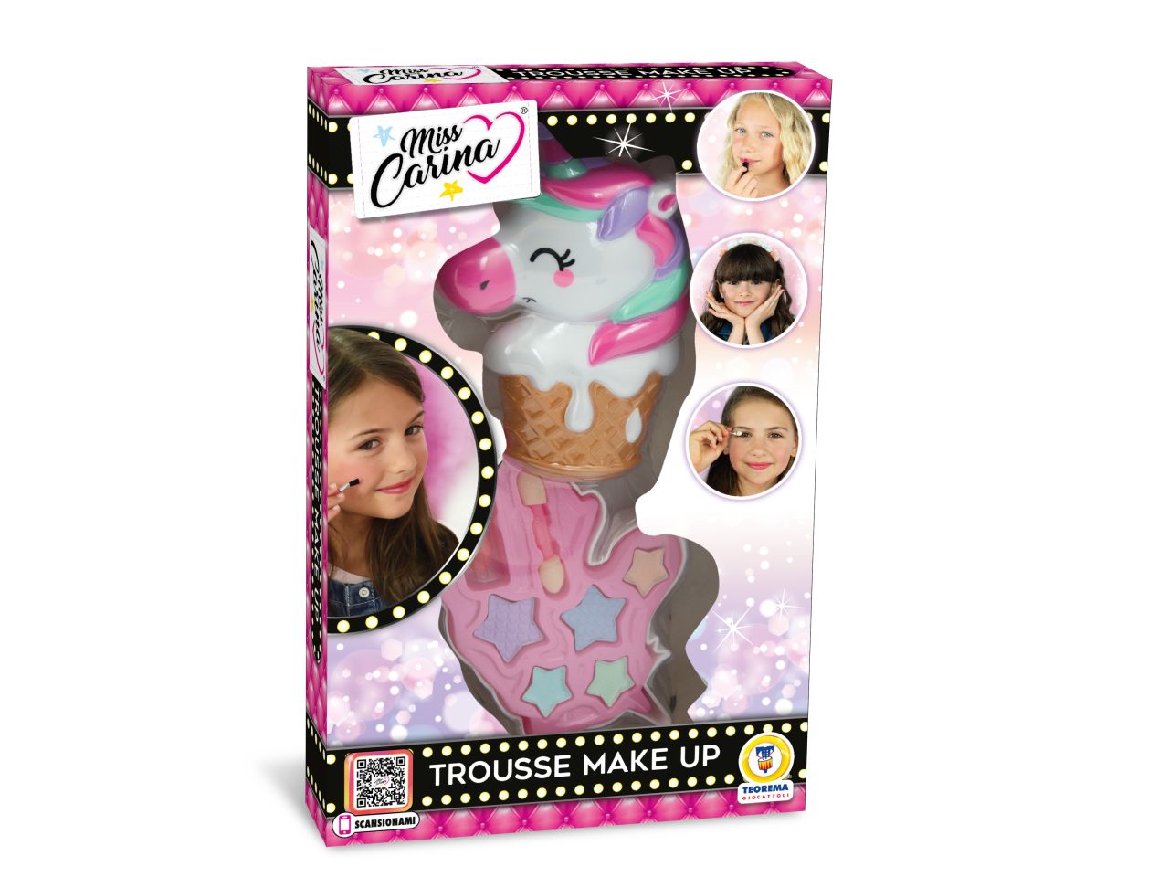 Miss carina - trucchi bimba cofanetto unicorno