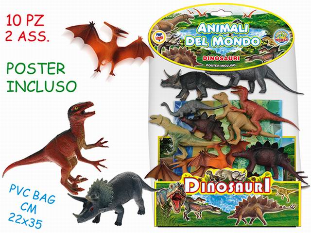 Animali dinosauro 10 pezzi 707107/