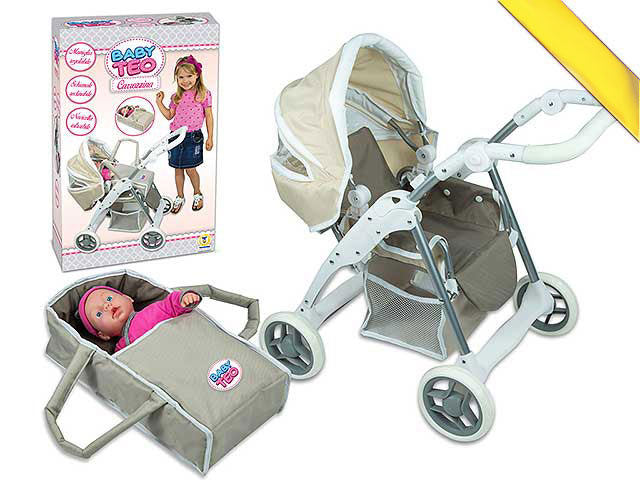 Baby teo carrozzina in metallo 74199