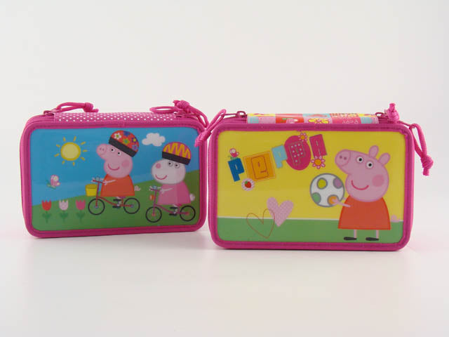 Astuccio 3 cerniere Peppa pig