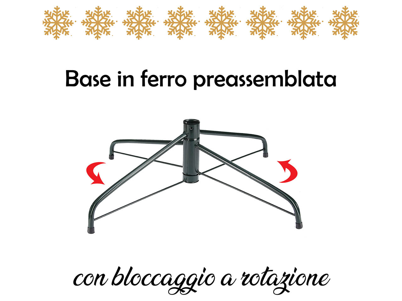 Albero di natale slim montana 180cm 447 rami diametro 83cm $