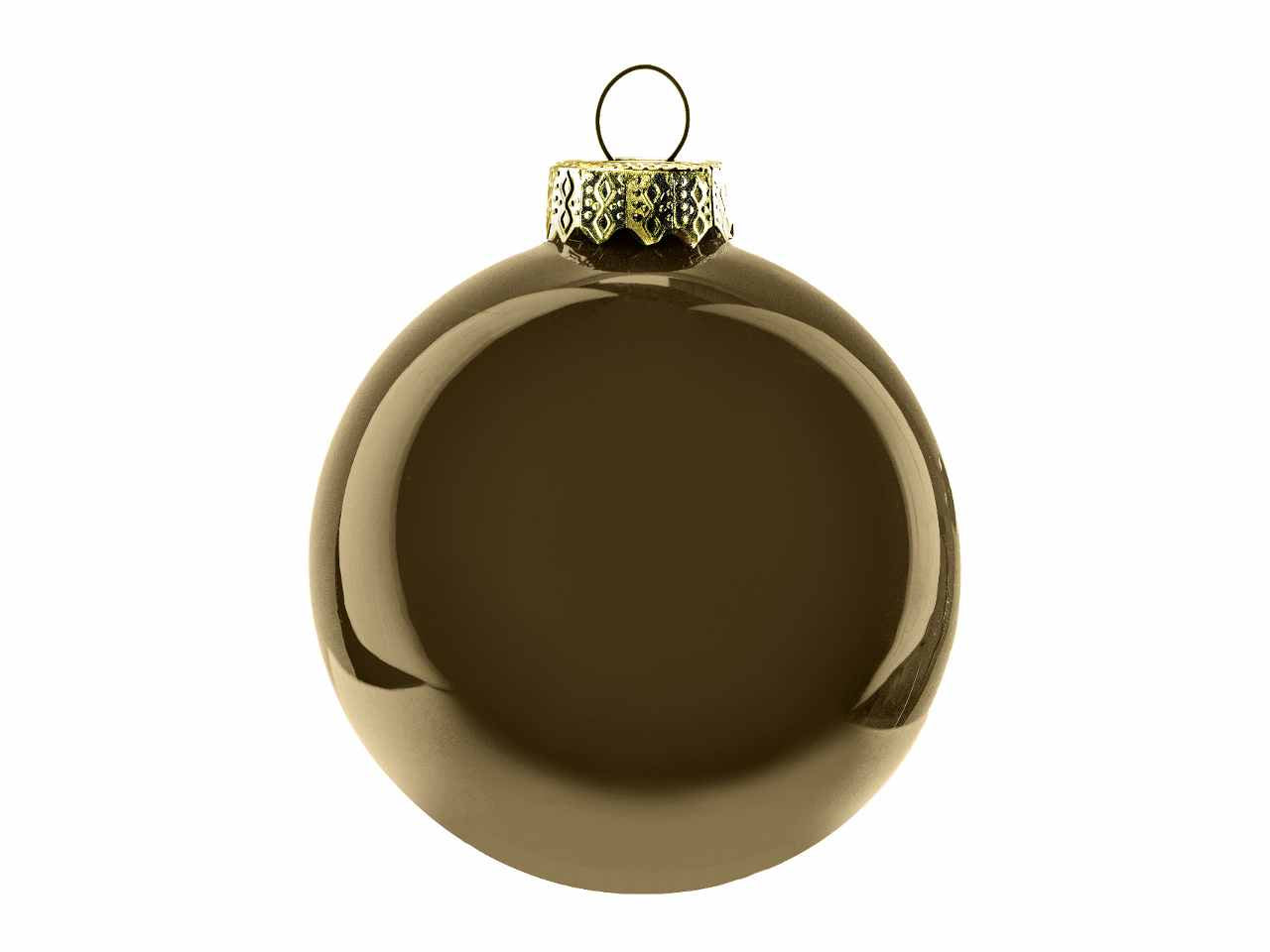 sfera vetro mm.150 verde oliva