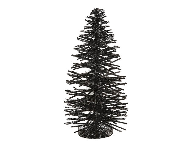 Alberello di natale senza luci in pvc 23x12cm