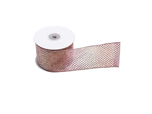 nastro rosa glitterato mt10x6.8cm n21536