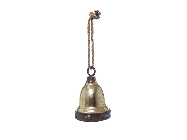 campana metallo per albero dorata n14744