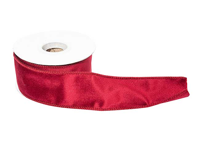 nastro velluto 10x5cm burgundy n14002