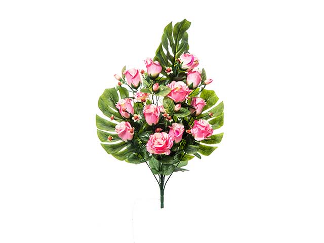 Frontale rose/garofani rosa a22029