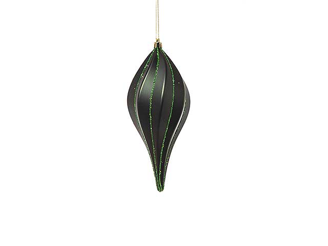 Ornamento per albero 20cm verde n23715