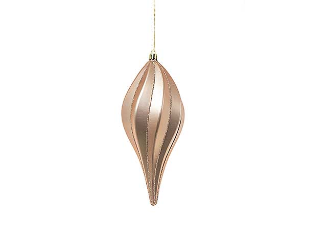 Ornamento per albero 20cm rosa n23715
