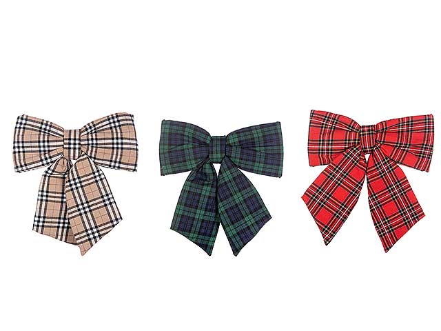 Fiocco tartan 40x40cm n25906