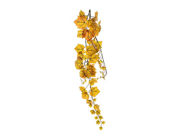 pendente vite 78foglie 100cm giallo a5799