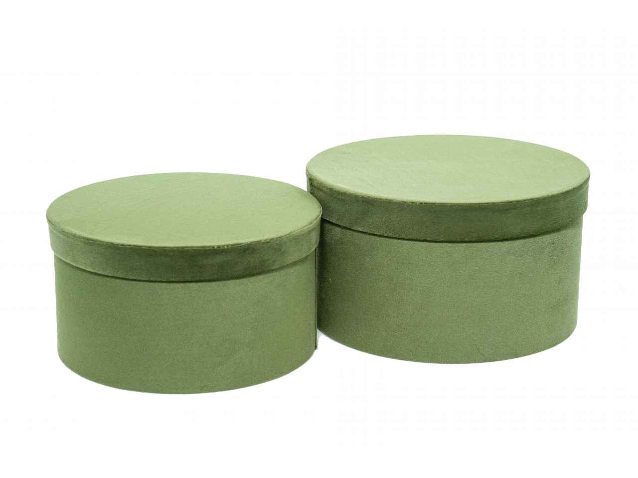 scatola cilindrica 2pz verde menta n21444