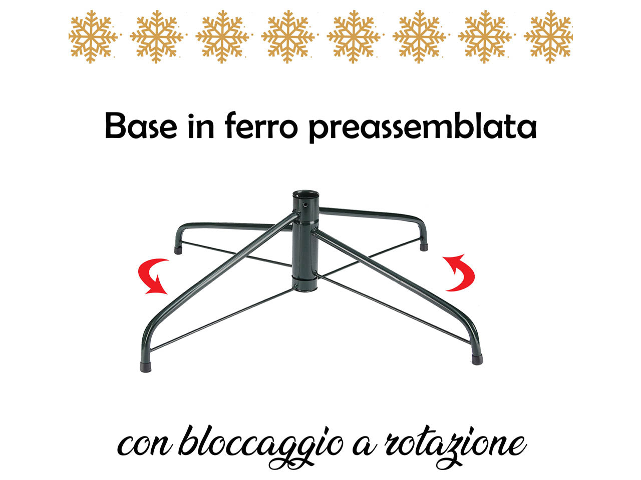 Albero di natale minnesota 240cm 1604 rami diametro 139cm $
