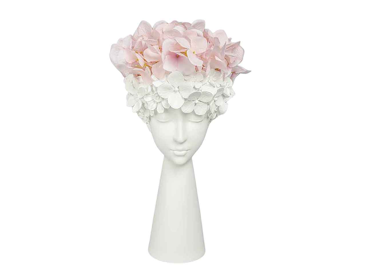 Busto donna 23x23x41cm bianco a26966