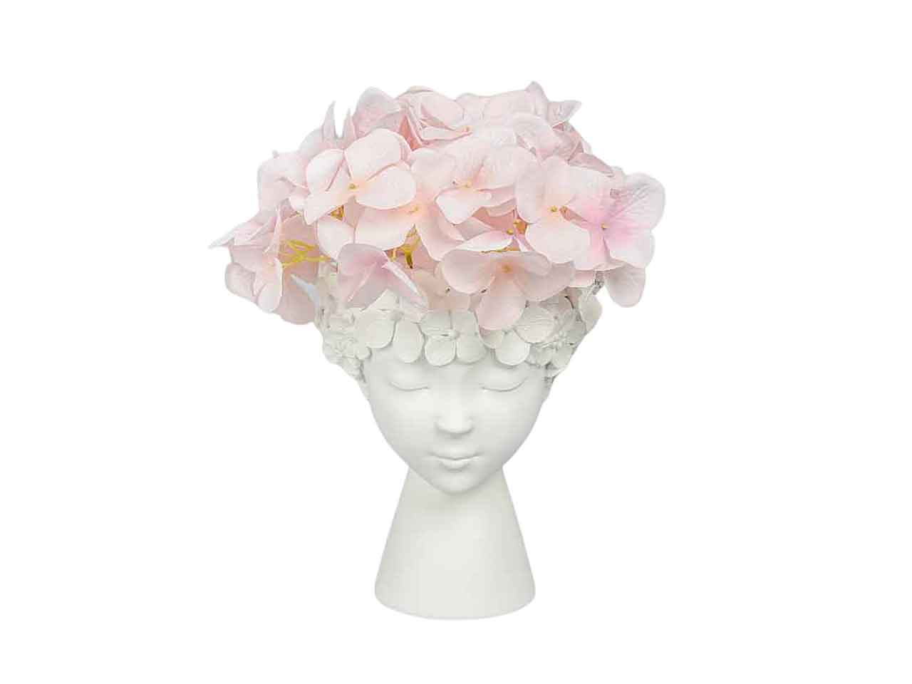 Busto donna 19x19x24cm bianco a26967