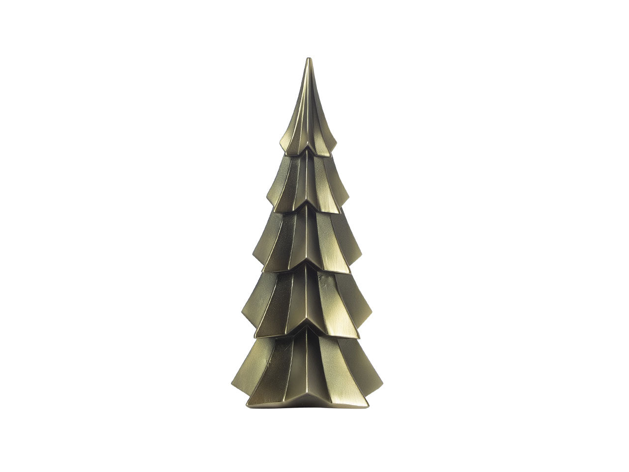 Albero di natale in metallo misura 26cm