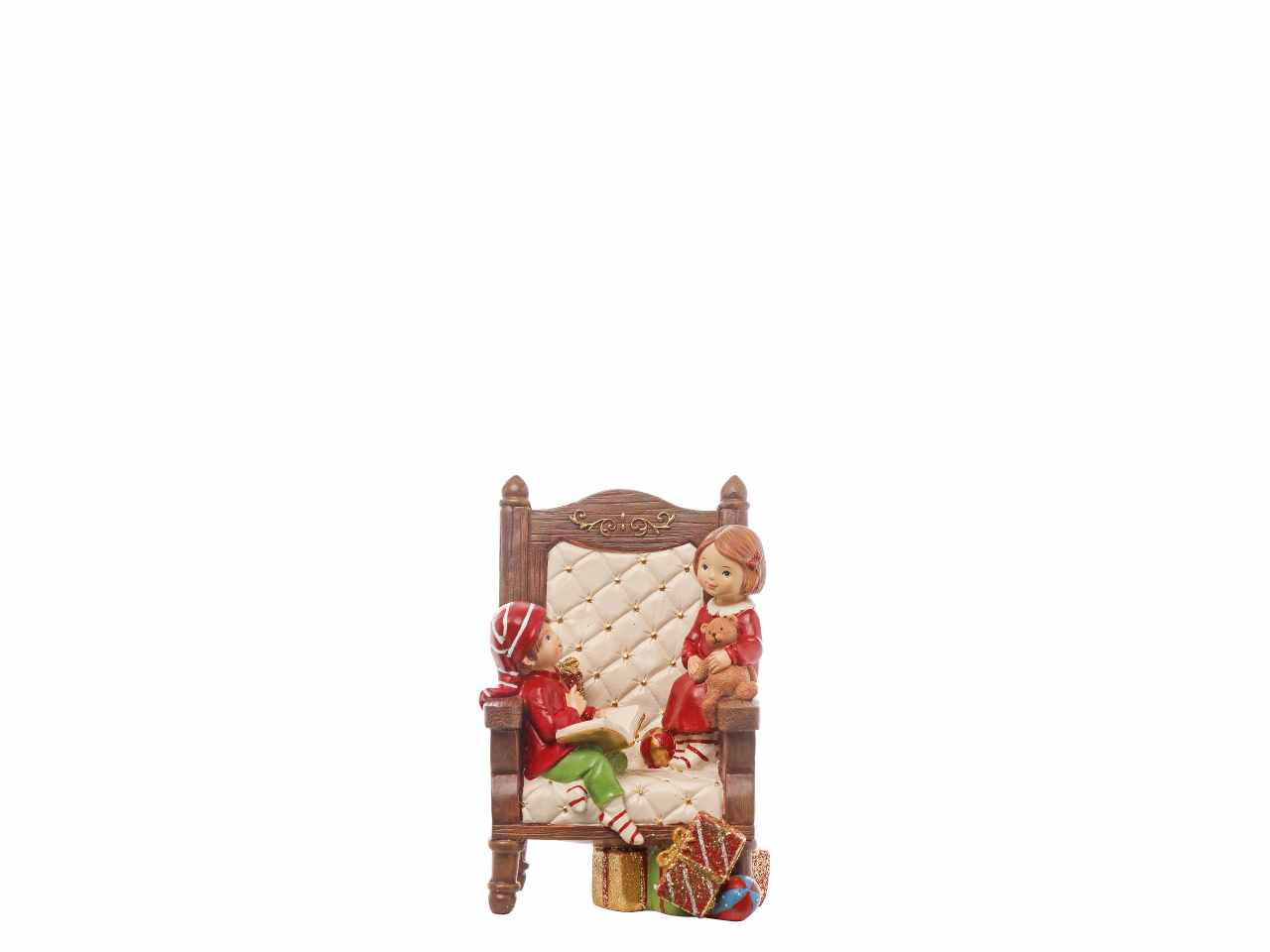 Poltrona resina con soggetti 13,5x1220,5