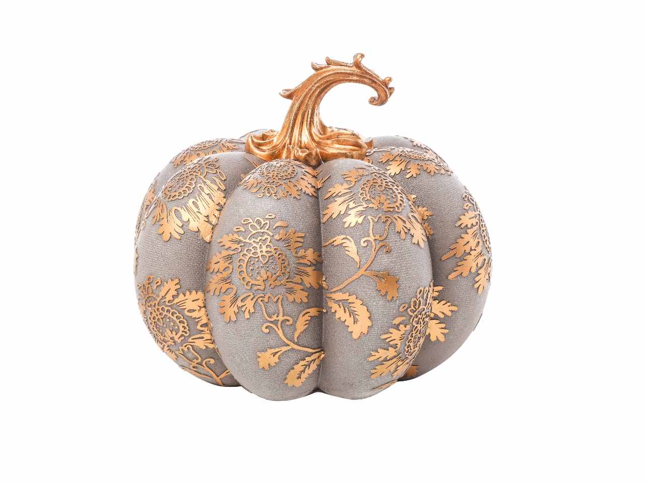 zucca azzurro e oro 24x24x21cm n27811