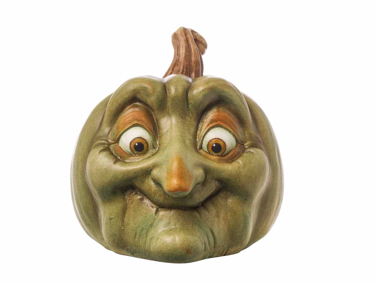 zucca halloween 37x42,5x38cm verde n27816