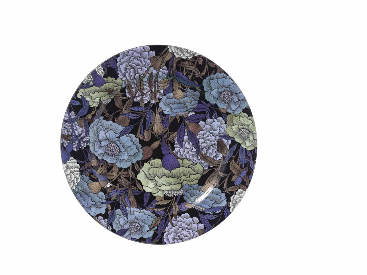 piatto dec.plastica blue 33cm n28162